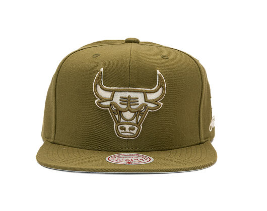 Cap Mitchell & Ness - NBA Fashion Basic Snapback - Chicago Bulls - Olive