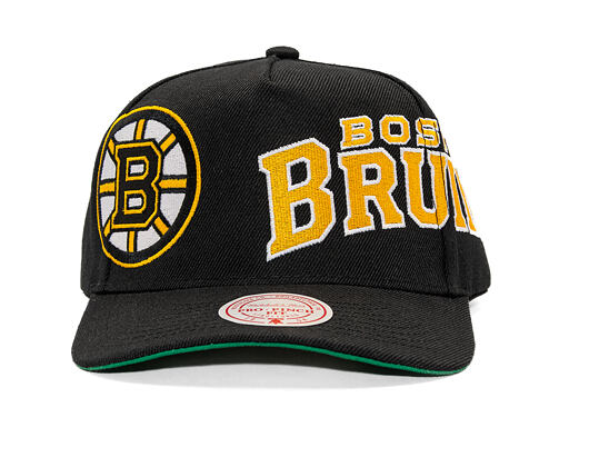 Kšiltovka Mitchell & Ness - NHL Busted Pro - Boston Bruins - Black
