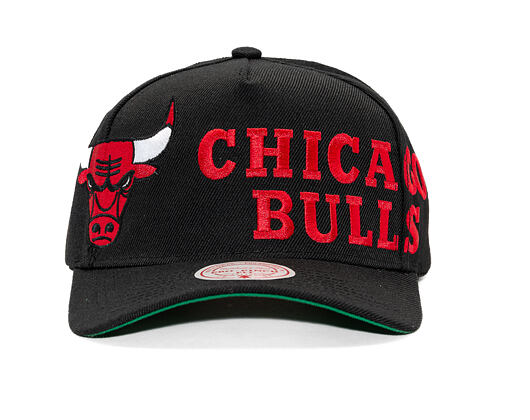 Kšiltovka Mitchell & Ness - NBA Busted Pro - Chicago Bulls - Black