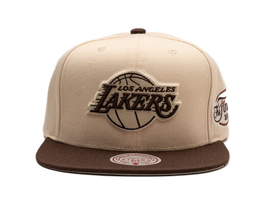Cap Mitchell & Ness - NBA Fashion Basic 2T Snapback - Los Angeles Lakers - Cream