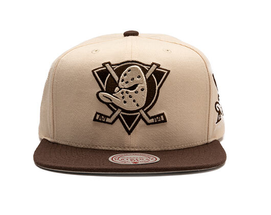 Kšiltovka Mitchell & Ness - NHL Fashion Basic 2T - Anaheim Ducks - Cream