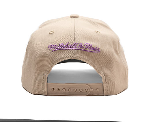 Cap Mitchell & Ness - NBA Team Name Pro Crown - Los Angeles Lakers - Bone