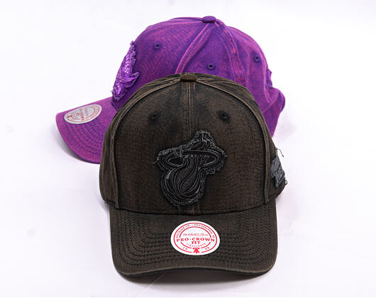 Cap Mitchell & Ness - NBA Downtown Pro Snapback - Miami Heat - Red