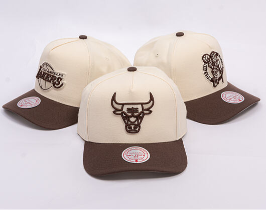 Kšiltovka Mitchell & Ness - NBA Fashion Basic 2T Pro - Chicago Bulls - Cream