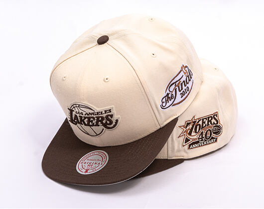 Cap Mitchell & Ness - NBA Fashion Basic 2T Snapback - Los Angeles Lakers - Cream