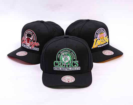 Cap Mitchell & Ness - NBA Inaugural Team Pro Crown - Boston Celtics - Black