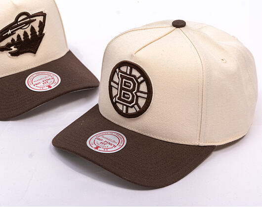Kšiltovka Mitchell & Ness - NHL Fashion Basic 2T Pro Vntg - Boston Bruins - Cream
