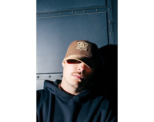 Kšiltovka Mitchell & Ness - NHL Lux Chain Vntg - Anaheim Ducks - Brown