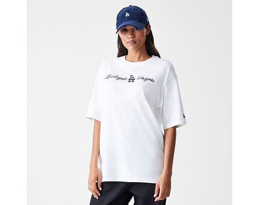 Tee New Era - MLB Graphic Oversized Tee - LA Dodgers - White