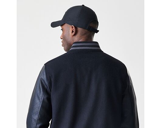 Jacket New Era - NBA Tonal Patch Varsity - Chicago Bulls - Black