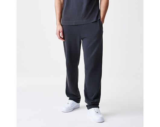 Pants New Era - Branded Washed Straight Sweatpants - Black