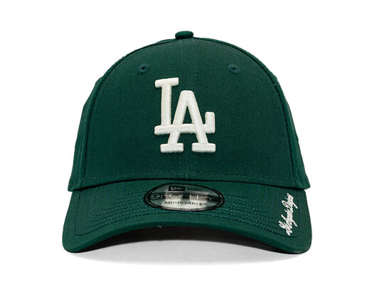 Cap New Era - MLB Visor Script 9FORTY - LA Dodgers - Dark Green