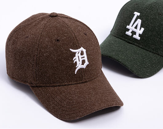 Cap New Era - MLB Melton Wool 9FORTY - Detroit Tigers - Brown / White
