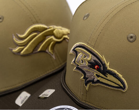 Cap New Era - NFL25 "Salute to Service" - 9SEVENTY Stretch-Snap - Baltimore Ravens 