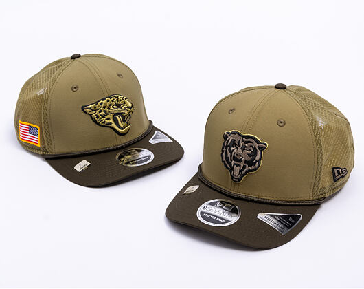 Cap New Era - NFL25 "Salute to Service" - 9SEVENTY Stretch-Snap - Chicago Bears 