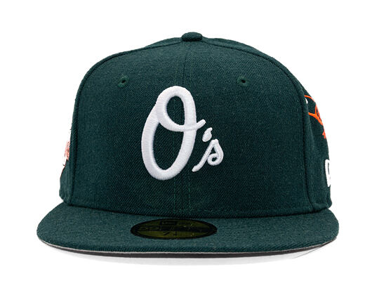 Cap New Era - MLB "Image Drop" ALL OVER 59FIFTY - Baltimore Orioles - Dark Green