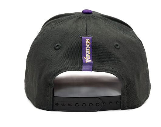 Cap New Era - NFL Charcoal Drop 9FORTY A-Frame - Minnesota Vikings - Steel Clouds / Purple