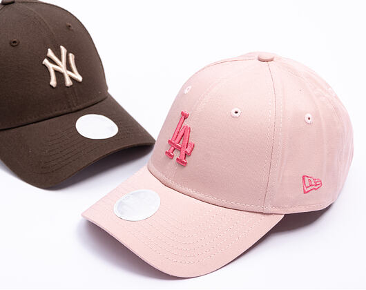 Womens Cap New Era - MLB Womens Midi Essential 9FORTY - LA Dodgers - Pink