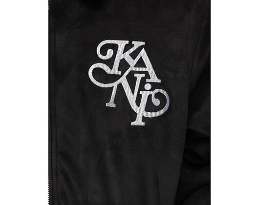 Jacket Karl Kani - Legacy Faux Suede Bowling Jacket - Black