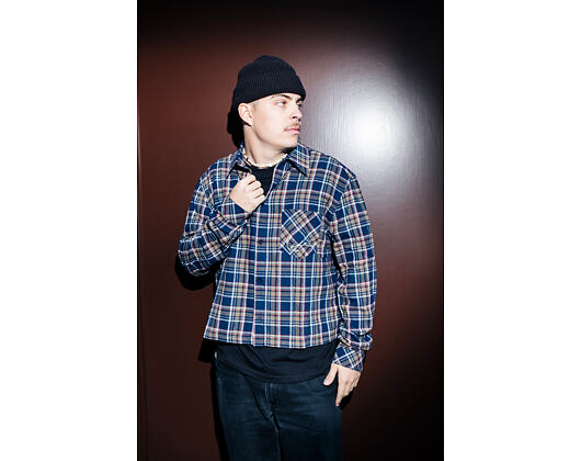 Karl Kani - Small Signature Cropped Check Shirt