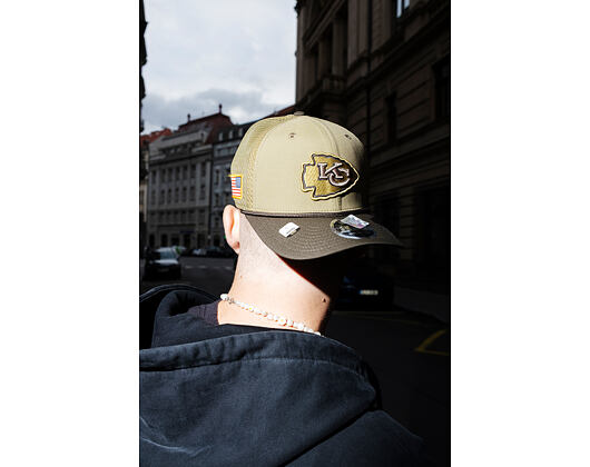 Cap New Era - NFL25 "Salute to Service" - 9SEVENTY Stretch-Snap - Kansas City Chiefs 