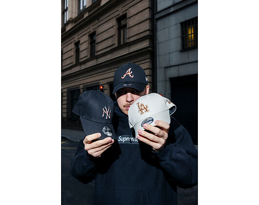 Cap New Era - Animal Pack 9FORTY MLB Faux Pony Cow Print Infill - NY Yankees