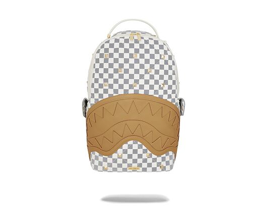 Sprayground Cream Henny Quilt Puff Backpack