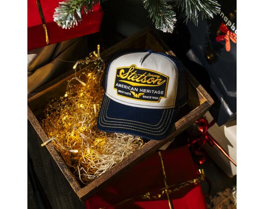 Stetson Amarican Heritage 7751103 27 Navy/White Cap