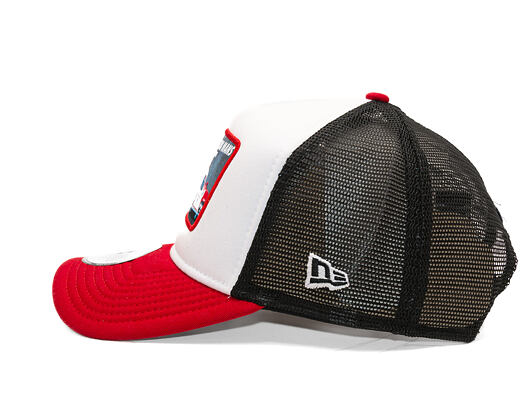 Cap New Era - LE MANS 9FORTY A-Frame Trucker Patch - Scarlet