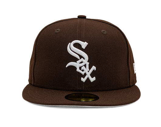 New Era - MLB Seasonal 59FIFTY - Chicago White Sox - Burnt Wood - Brown