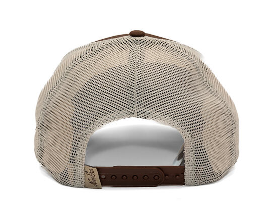 Cap New Era - Branded Patch 9FORTY Trucker - Chestnut Brown