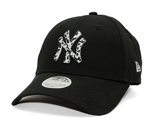 Womens Cap New Era - MLB Animal Infill 9FORTY - NY Yankees - Black