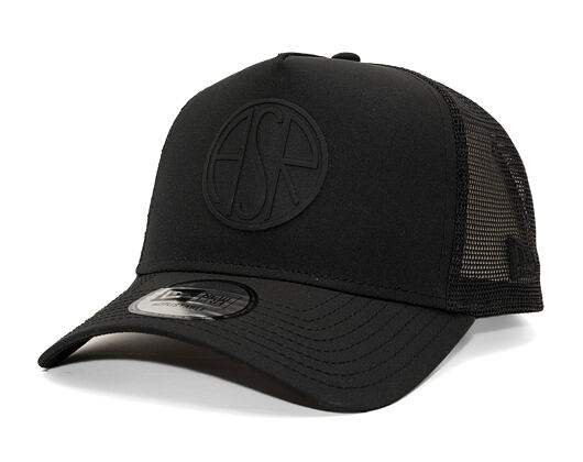 Kšiltovka New Era - 9FORTY Trucker AS Roma - Black