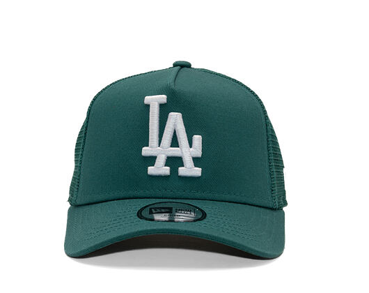 Kids Cap New Era - MLB Essential 9FORTY Trucker - LA Dodgers - Pine Green