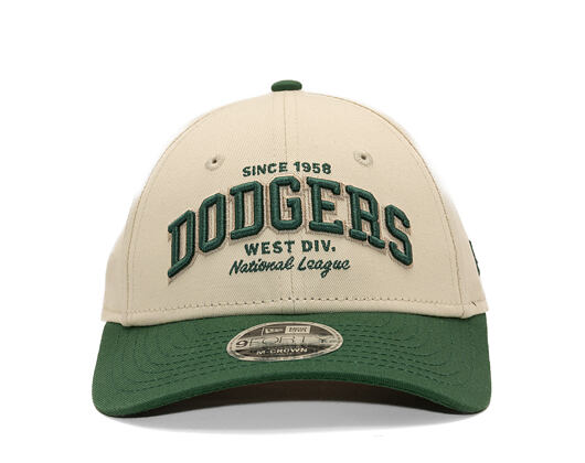 Kids Cap New Era - MLB Wordmark 9FORTY M-CROWN - LA Dodgers - Cream