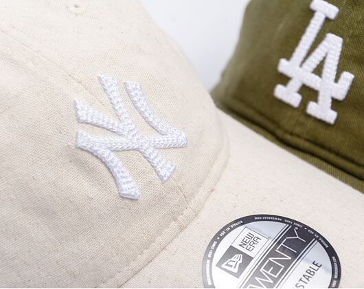Cap New Era - MLB Linen 9TWENTY - NY Yankees - Stone