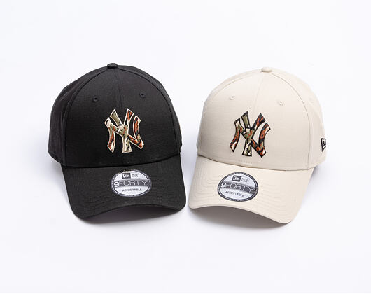 Cap New Era - MLB Outline Camo 9FORTY - NY Yankees - Stone