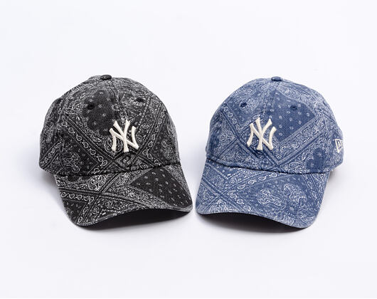 Cap New Era - MLB Washed Paisley 9TWENTY - NY Yankees - Black