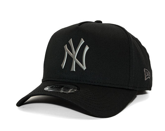 Cap New Era - MLB Metallic 9FORTY A-Frame - NY Yankees - Black