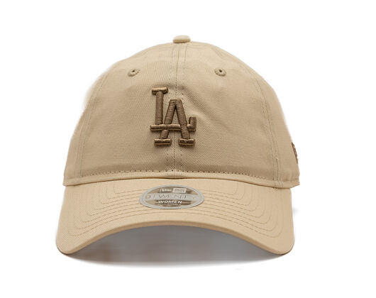 Womens Cap New Era - MLB Essential Midi Logo 9TWENTY - LA Dodgers - Cream