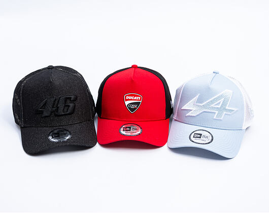 Cap New Era - Ducati Motor Core 9FORTY Trucker - Scarlet