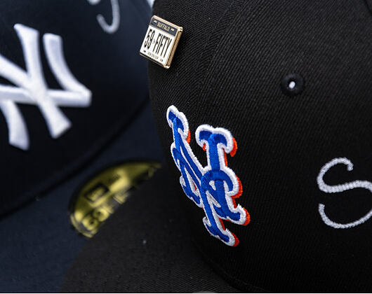 Cap New Era - MLB IMAGE DROP - Subway Series 59FIFTY - NY Mets - Black