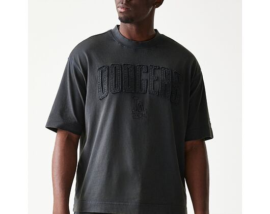 Tee New Era - MLB Washed Boxy Tee - LA Dodgers - Dark Grey