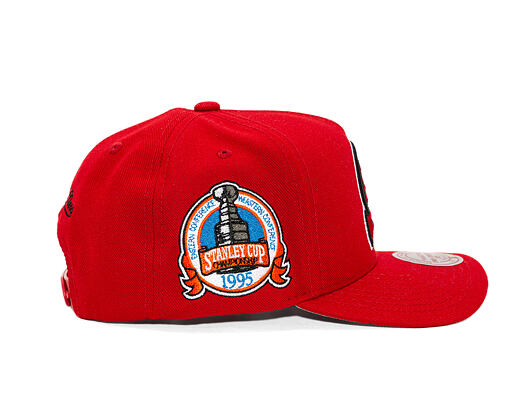 Mitchell & Ness - New Jersey Devils - Double Clutch Pro Snapback - Red