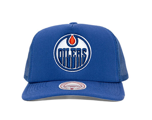 Mitchell & Ness - Edmonton Oilers - Evergreen Trucker - Blue
