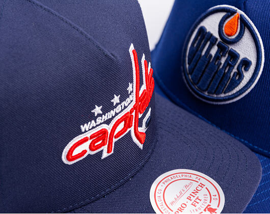 Mitchell & Ness - Washington Capitals - Double Clutch Pro Snapback - Navy