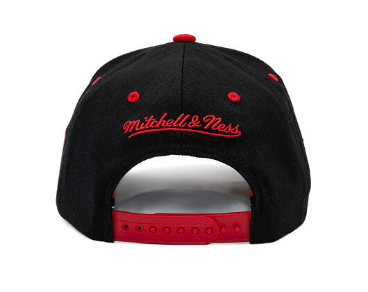 Cap Mitchell & Ness - NBA Team Arch Snapback - Toronto Raptors - Black / Red