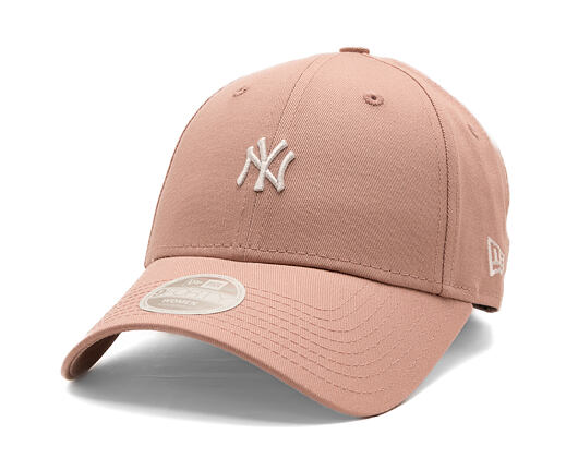 Womens Cap New Era - MLB Mini Logo 9FORTY - NY Yankees - Desert Pink