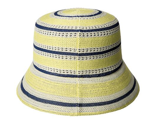 Bucket Hat Kangol - Tropic Resort Stripe Lahinch - Butter Chiffon Multi