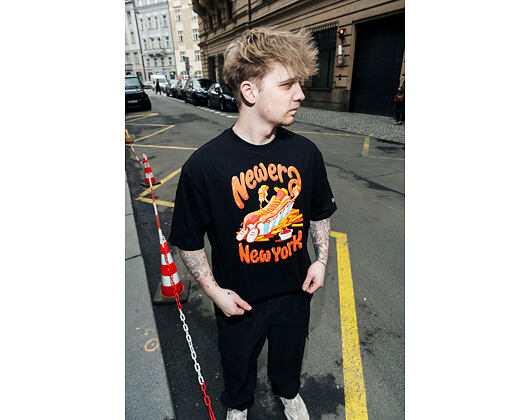 Tee New Era - Food Graphic Tee - Black